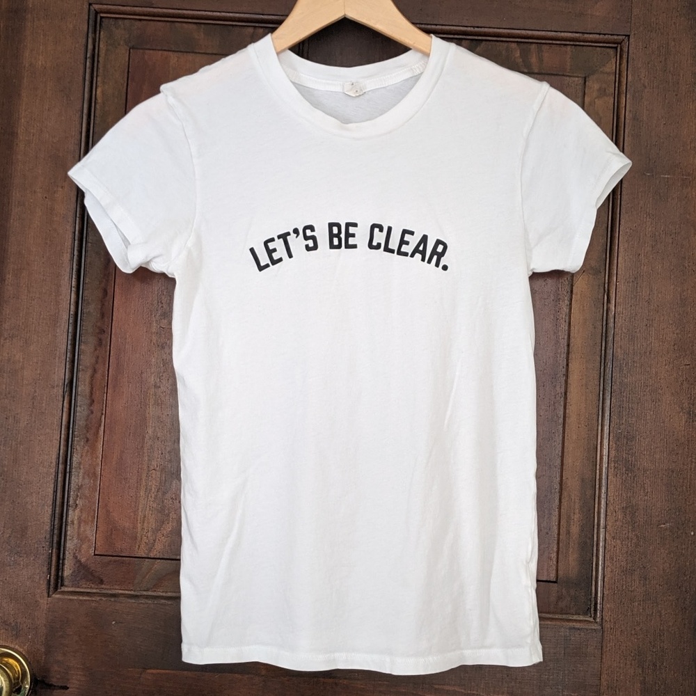 Alternative Apparel Let's Be Clear T Shirt